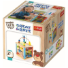 Trefl Nagy játszókocka fa fejlesztő játék