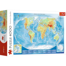  Trefl nagy világ fizikai térkép puzzle puzzle, kirakós