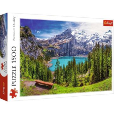 Trefl : oeschinen-tó, alpok, svájc - 1500 darabos puzzle puzzle, kirakós