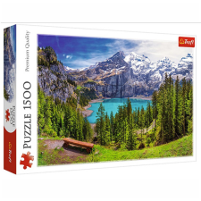 Trefl Oeschinen-tó Alpok, Svájc 1500db-os prémium puzzle - Trefl puzzle, kirakós
