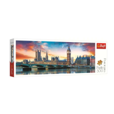 Trefl panoráma Puzzle - Big Ben és Westminster-palota London 500db puzzle, kirakós