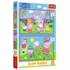 Trefl Peppa a játszótéren 2x24db-os puzzle - Trefl