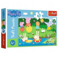 Trefl : Peppa malac Szórakozás nyáron 60 darabos puzzle (17326) (17326) puzzle, kirakós