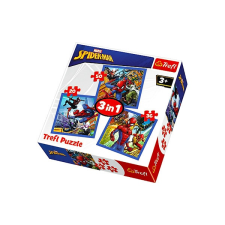 Trefl : Pókember 3 az 1-ben puzzle - 20,36, 50 darabos puzzle, kirakós