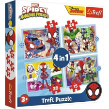Trefl : Pókember csapata 3 az 1-ben puzzle (34611) (34611) puzzle, kirakós
