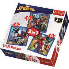 Trefl Pókember és ellenfelei 3 az 1-ben puzzle – Trefl puzzle, kirakós