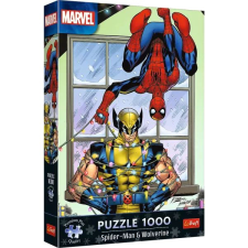 Trefl Premium Plus: Pókember és Rozsomák karácsonya puzzle - 1000 darabos puzzle, kirakós