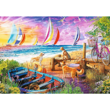 Trefl Prime Vitorlás vakáció - 1000 darabos puzzle puzzle, kirakós