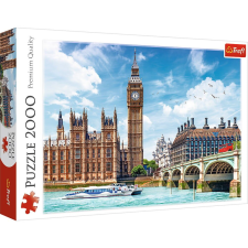 Trefl Puzzle 2000 London Big Ben puzzle, kirakós