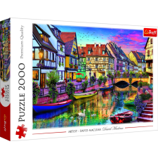 Trefl puzzle colmar franciaország 2000 darab puzzle, kirakós