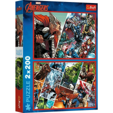 Trefl Puzzle Marvel - A Bosszúállók 2x200 db-os 13318 (13318 TR) puzzle, kirakós