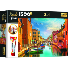 Trefl puzzle ragasztóval 1500 db - Velence puzzle, kirakós