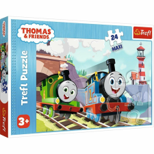 Trefl Puzzle Trefl 24 Maxi Thomas Tom és Percy On The Lines puzzle, kirakós