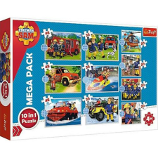 Trefl Sam a tűzoltó 10 az 1-ben puzzle - Trefl puzzle, kirakós