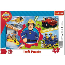 Trefl Sam a tűzoltó: Sam napja 15 db-os keretes puzzle - Trefl puzzle, kirakós