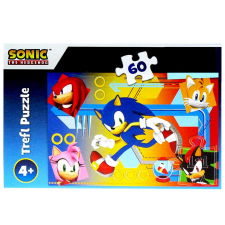 Trefl Sonic a sündisznó 60 db-os puzzle - Trefl puzzle, kirakós