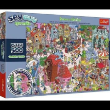 Trefl : Spy Guy Gdansk városa nyomozós képkereső puzzle - 500 darabos puzzle, kirakós