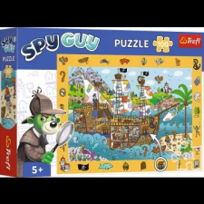 Trefl : spy guy kalózhajó nyomozós képkereső puzzle - 100 darabos puzzle, kirakós