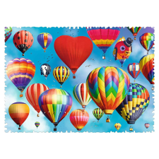Trefl Színes hőlégballonok - 600 db-os Őrült formák puzzle 11112 puzzle, kirakós