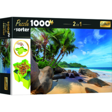 Trefl : tengerpart puzzle - 1000 darabos + szortírozó tálca puzzle, kirakós