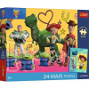 Trefl : Toy Story - Játékok és barátok Maxi puzzle - 24 darabos