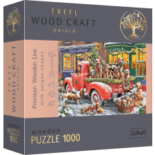 Trefl Trefl fa puzzle karácsonyi segítők 1000 darabos puzzle, kirakós