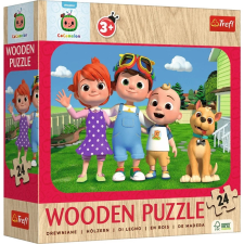 Trefl Trefl fafelda: Vidám Cocomelon 24 darabos puzzle, kirakós