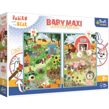 Trefl Trefl farmos dupla puzzle BABY MAXI 2x10 darab puzzle, kirakós