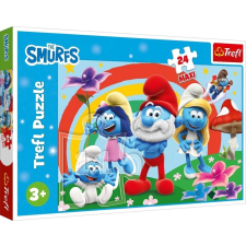 Trefl TREFL Hupikék törpikék maxi puzzle 24 darabos puzzle, kirakós