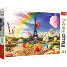 Trefl Trefl puzzle 1000 darabos - vicces városok: édes Párizs puzzle, kirakós