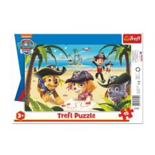 Trefl Trefl puzzle kutyapajtik kalózkaland 15 darabos puzzle, kirakós