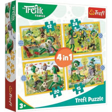 Trefl Trefl Treflikok közös játékai 4 az 1-ben puzzle puzzle, kirakós