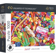 Trefl TREFL uft színkavalkád kirakó: nyalókák és édességek 1000 darabos puzzle, kirakós