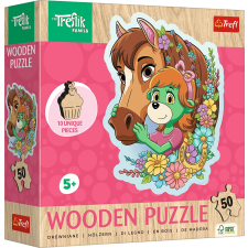 Trefl Treflíci: boldog család fa puzzle 50 darabos puzzle, kirakós