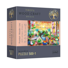 Trefl Wood Craft: Tengerparti nyaralóház fa puzzle 500+1db-os - Trefl puzzle, kirakós
