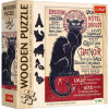 Trefl Wooden Puzzle - A Fekete Macska - Théophile Alexandre Steinlen 200 db-os 20254 (GXP-926719)