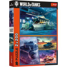 Trefl World of Tanks 2x200db-os puzzle - Trefl puzzle, kirakós