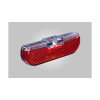 Trelock 613 Duo Flat dinamós LED hátsó lámpa csomagtartóra, állófény funkcióval, 50 mm