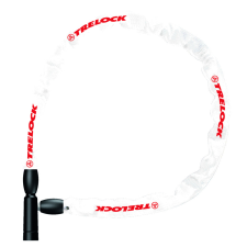 Trelock BC 115 kulcsos láncos zár [fehér, 60 cm] kerékpáros kerékpár és kerékpáros felszerelés