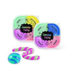 Trendhaus GmbH Trendhaus pattogó slime gyurma dobozban,4 színű, 2 féle gyurma