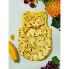  Trendi banános ujjatlan kutyapóló, 4XL kutyaruha