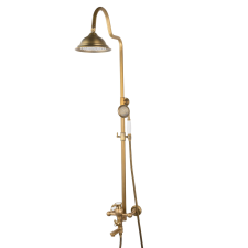  TRENDY&#039;S zuhanyoszlop, három funkciós, antik bronz fürdőkellék