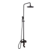  TRENDY' S Zuhanyoszlop, három funkcióval, antik fekete