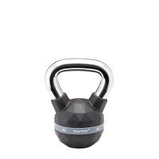 Trendy Kettlebell, füles súlyzó, fekete-króm, 6 kg, Trendy Premium kettlebell