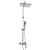 TRENDY S három funkciós zuhanyrendszer, fényes krómozott