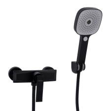 TRENDY S Trendy's Zuhanycsaptelep, Vékony Kivitel, Matt Fekete csaptelep