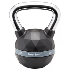 Trendy Sport 204600522 Kettlebell Premium 12 kg fekete-króm kettlebell