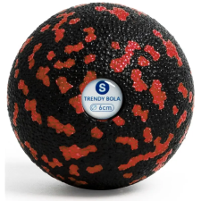 Trendy Sport Masszázs labda Trendy Bola fekete-piros 6 cm fitness eszköz