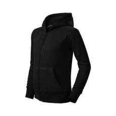  Trendy Zipper felső gyerek fekete 146 cm/10 éves