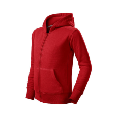  Trendy Zipper felső gyerek piros 146 cm/10 éves